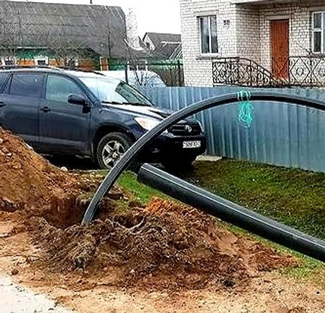 прокол под газ